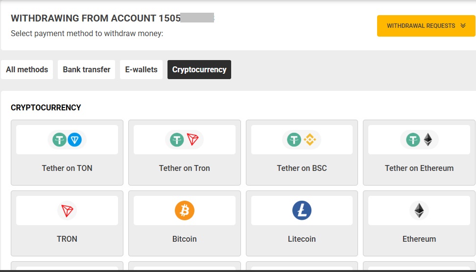 Melbet-те шоттан қаражатты шығару